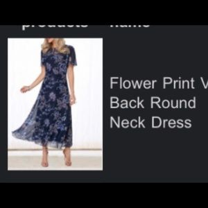 Floral XXL DRESS from ROSEWE